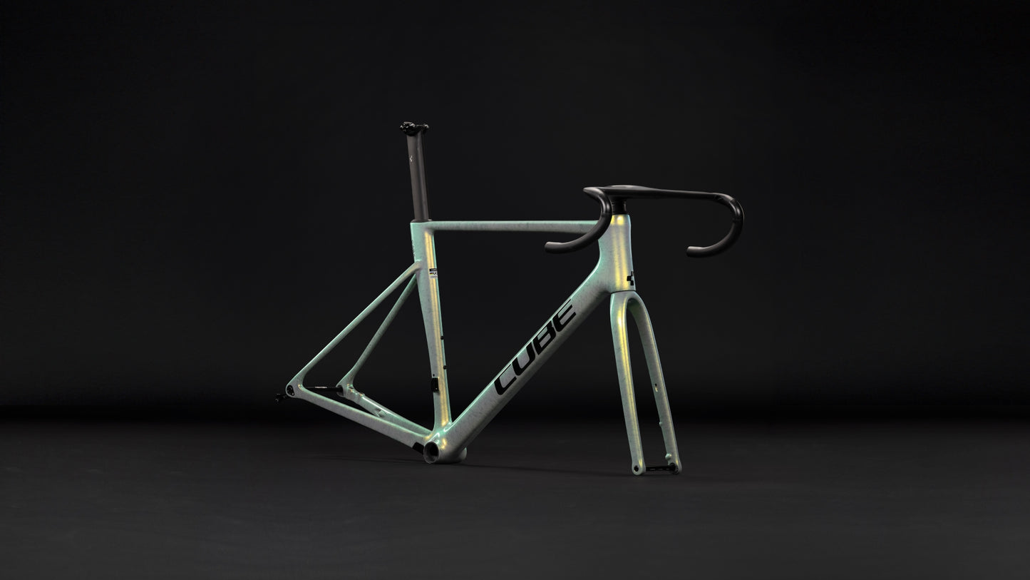 CUBE Litening AIR C:68X Frameset genesisfibre n black