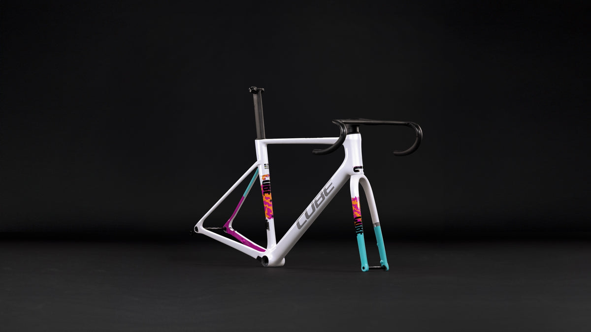 CUBE Litening AIR C:68X Frameset graphic n white