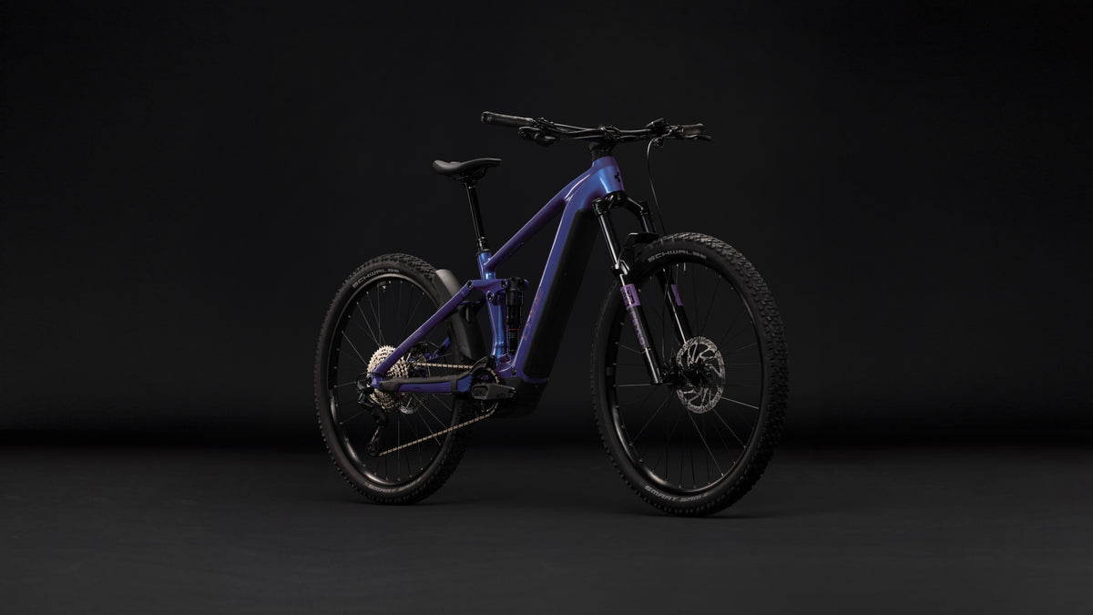 CUBE Stereo Hybrid ONE44 Pro 800 blueiris n purple