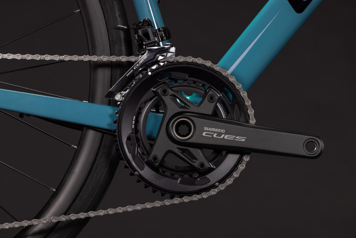 CUBE Attain Pro surfblue n black