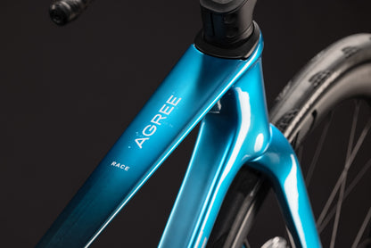 CUBE Agree C:62 Race chromeblue n liquidblue