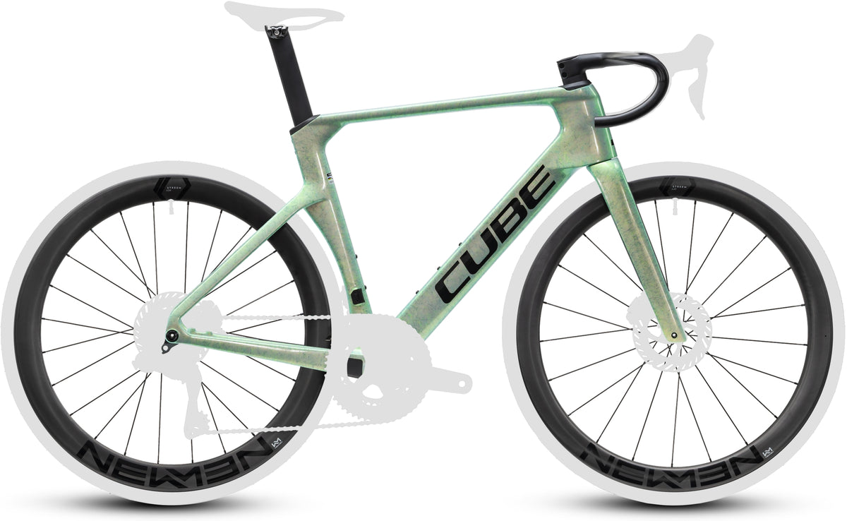 CUBE Litening AERO C:68X Frameset genesisfibre n black