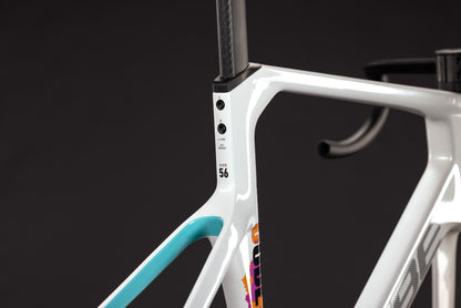 CUBE Litening AERO C:68X Frameset graphic n white