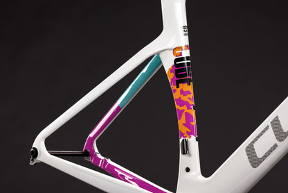 CUBE Litening AERO C:68X Frameset graphic n white