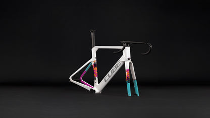 CUBE Litening AERO C:68X Frameset graphic n white