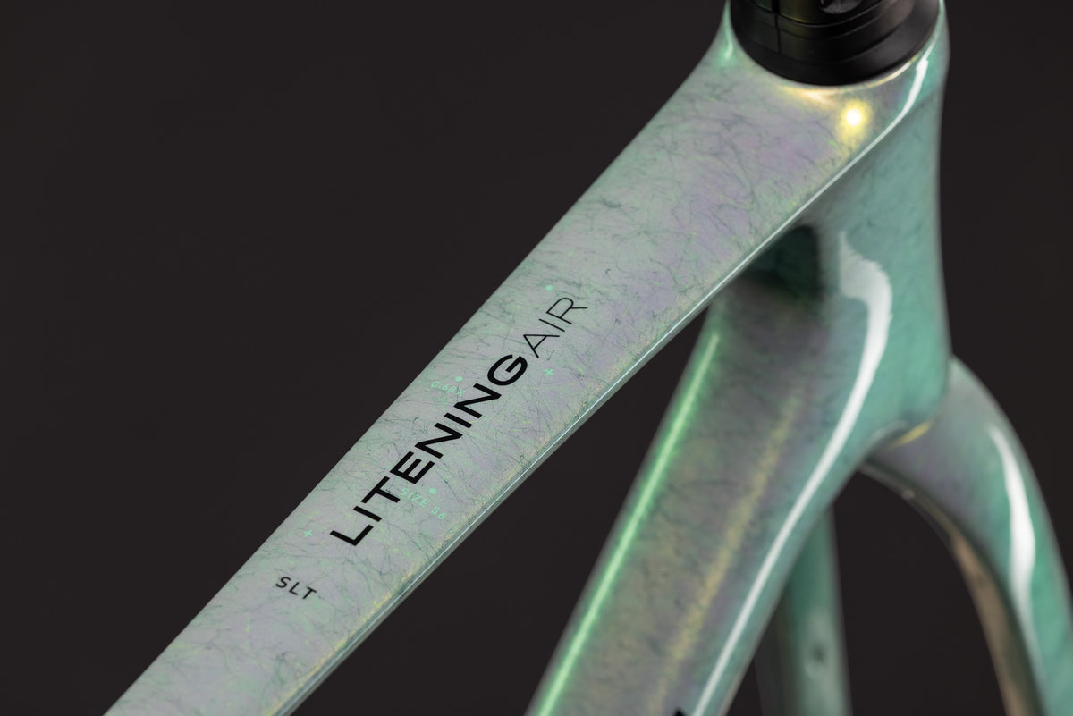 CUBE Litening AIR C:68X Frameset genesisfibre n black