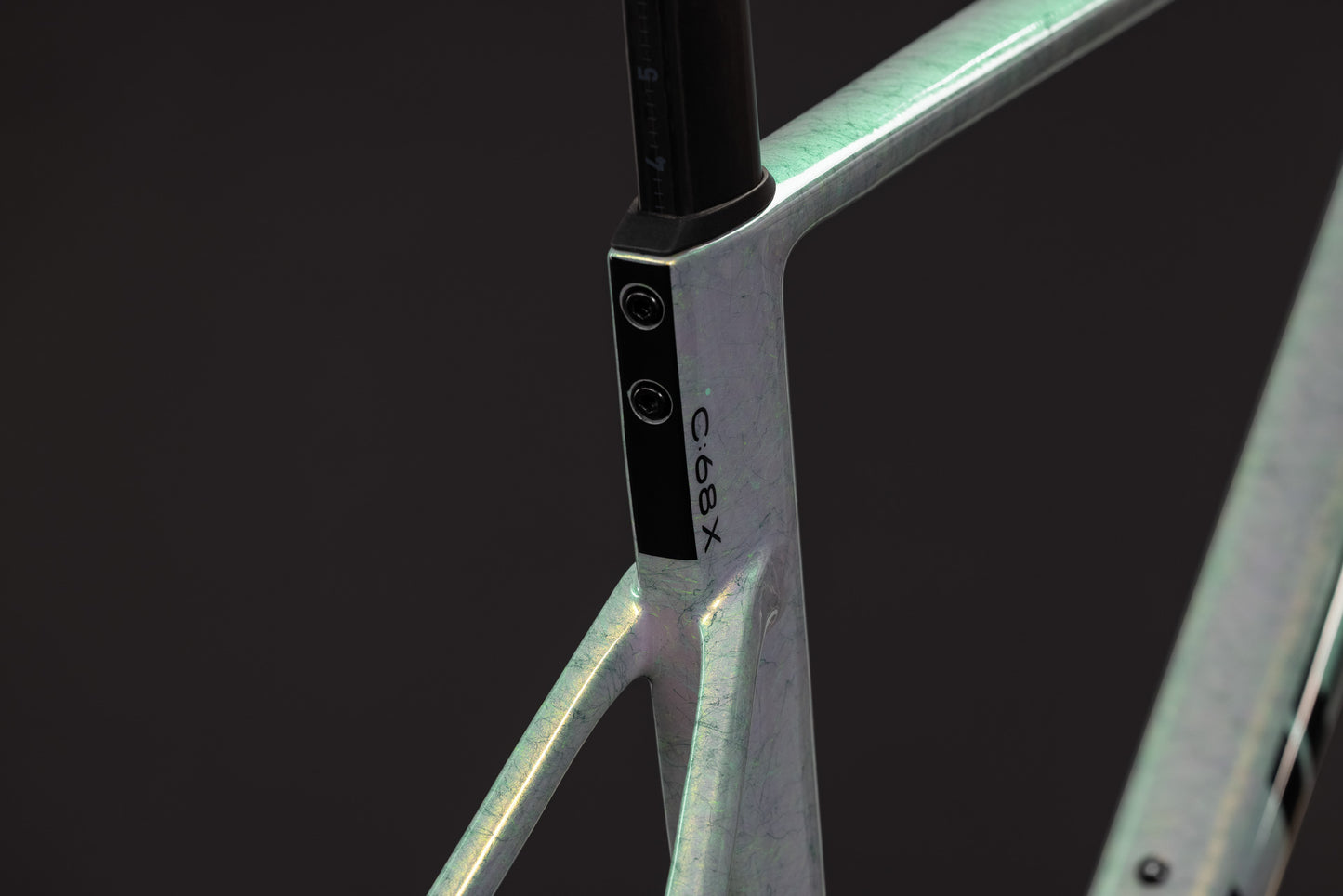 CUBE Litening AIR C:68X Frameset genesisfibre n black