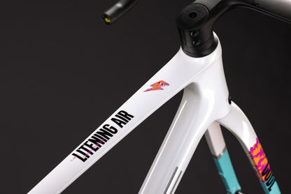 CUBE Litening AIR C:68X Frameset graphic n white