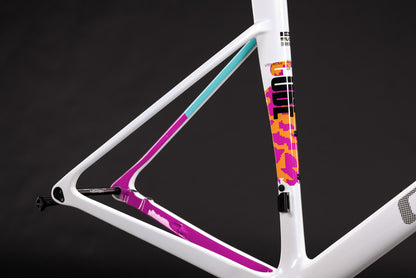 CUBE Litening AIR C:68X Frameset graphic n white