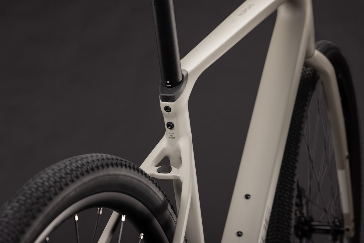 CUBE Nuroad EX oatgrey n black